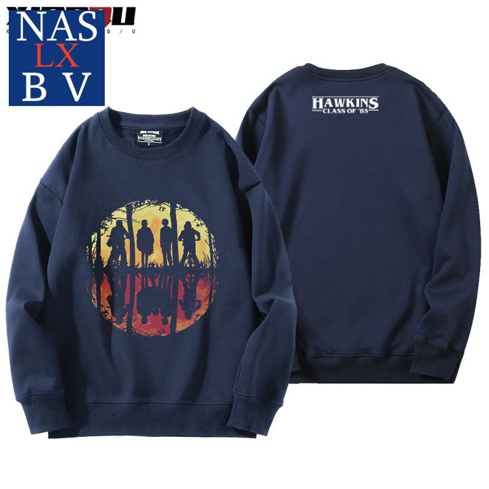 Свитшот унисекс оверсайз "Очень странные дела"