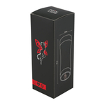 Мужской вибромастурбатор-вагина в корпусе с крышкой (Цвет: телесный с черным)