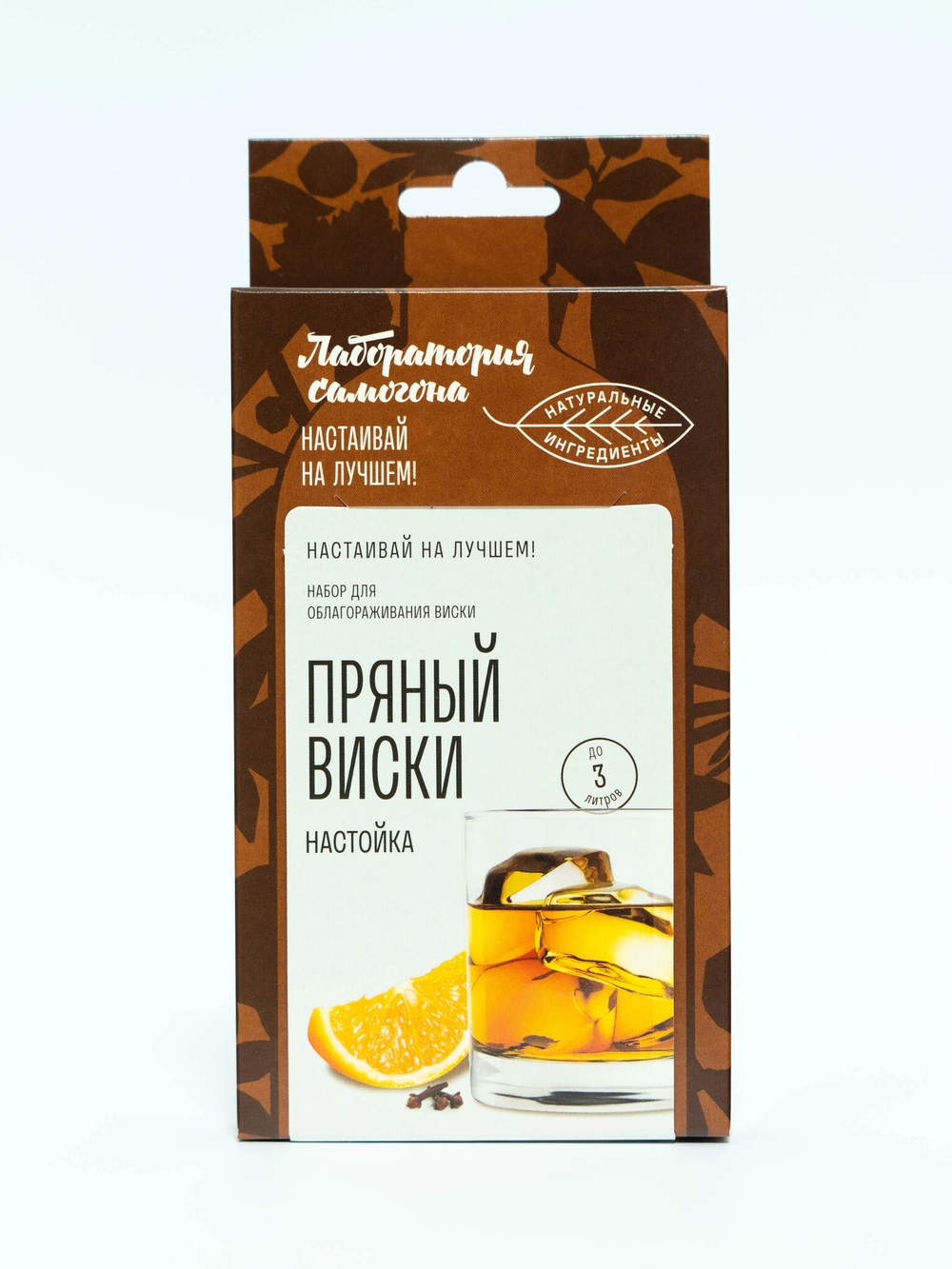 "Пряный виски" настойка  "Лаборатория самогона" Box