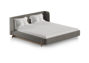 Кровать Basic спальное место 180*200 см (капучино, твид)