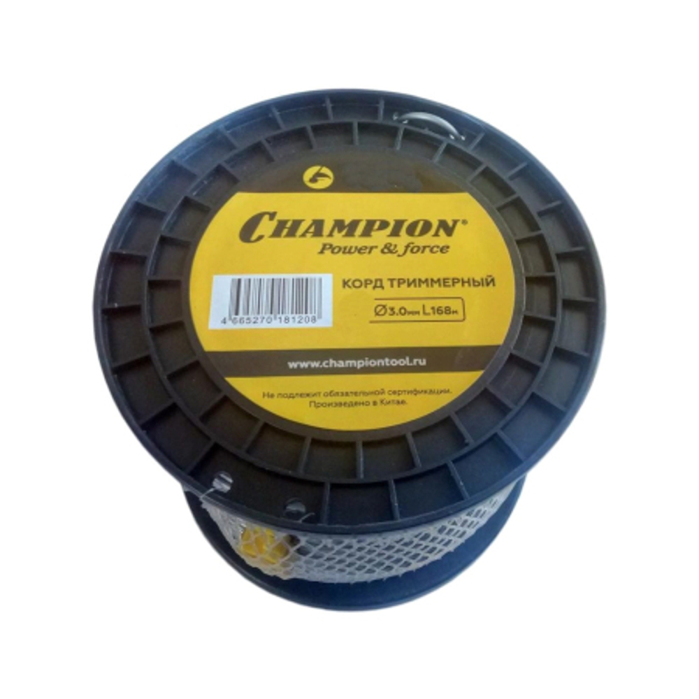 Леска CHAMPION Magic 3,0*168 м (витой квадрат)   C7043