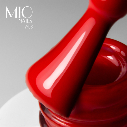 Гель-лак MIO NAILS V-08. Обжигающий Рио, 8мл.