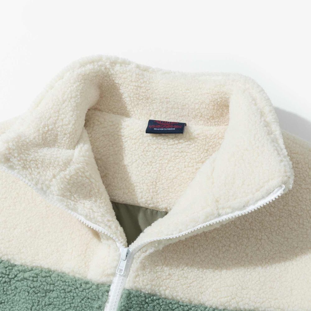 Куртка YMKASHIX Furry HTF Big Logo Зеленая