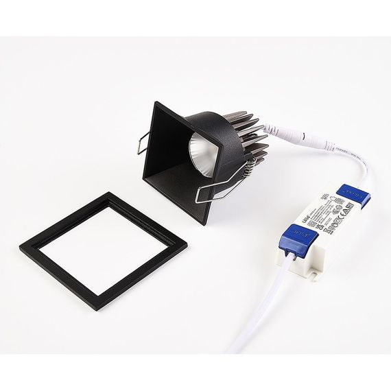 Встраиваемый светильник Italline IT06-6020 black 3000K + IT06-6021 black