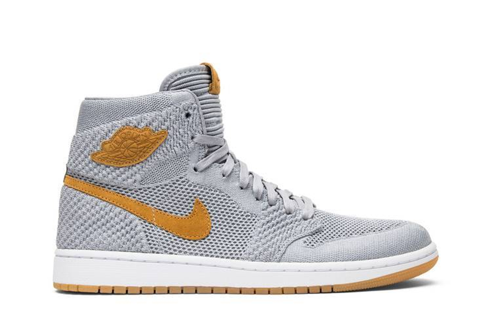 Кроссовки Jordan Air Jordan 1 Retro High Flyknit Wolf Grey