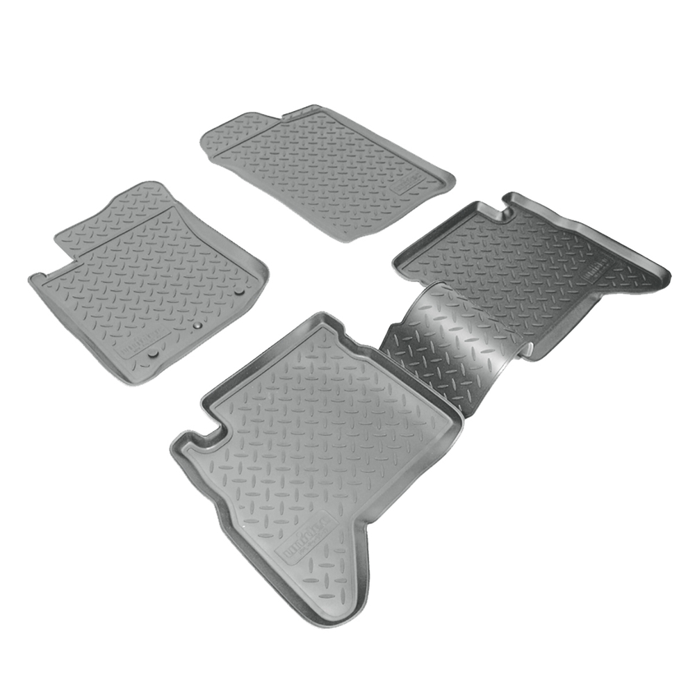 Ковры в салон Norplast/Unidec для Suzuki Grand Vitara (1998-2005), Серый, 5 дверей, арт.NPL-Po-85-19-G