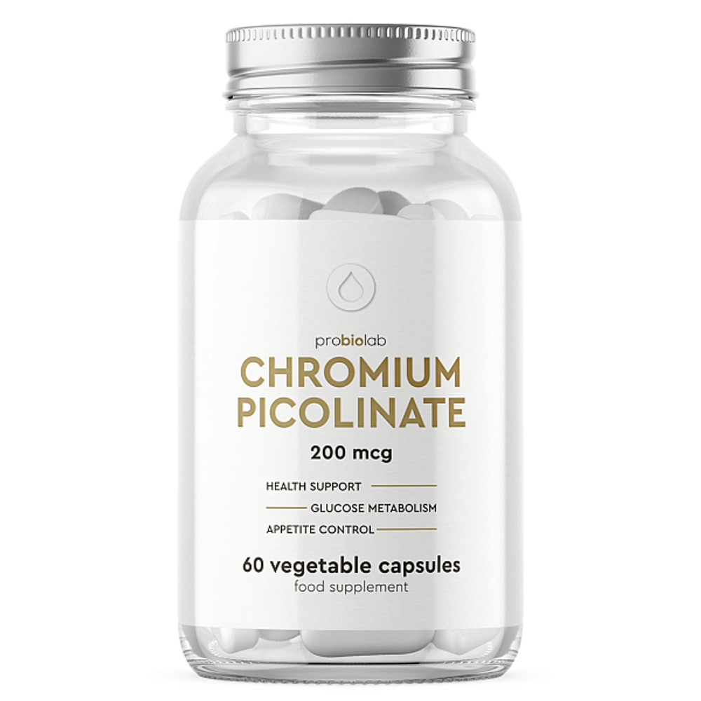PROBIOLAB CHROMIUM PICOLINAT "Хрома Пиколинат" 60 капсул
