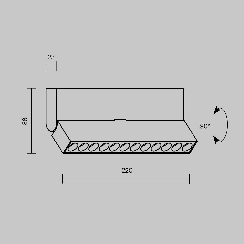 Потолочный светильник светодиодный Maytoni   C136CL-12W4K-W