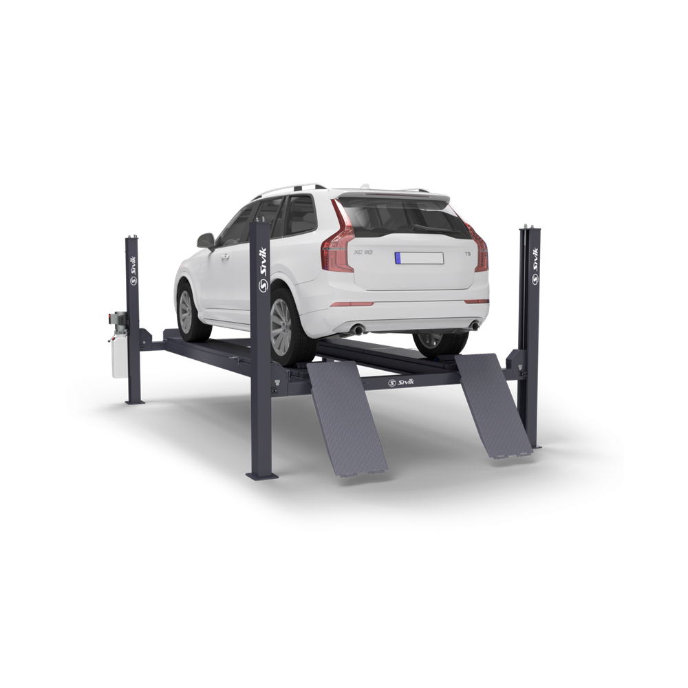 Четырехстоечный электрогидравлический подъемник ПГА-5000/4 Серый RAL7016