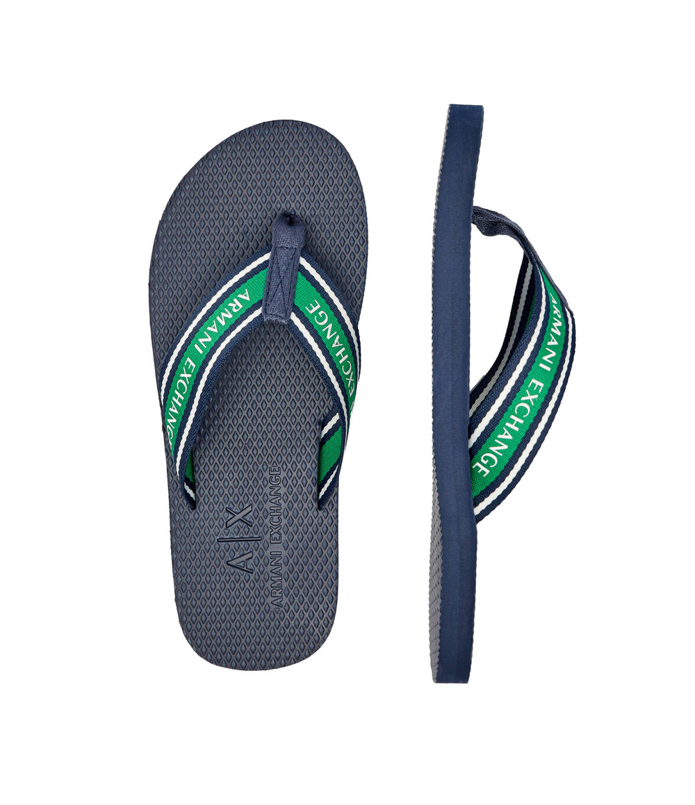 Вьетнамки Armani Exchange - зеленый(XUQ005 XV822)