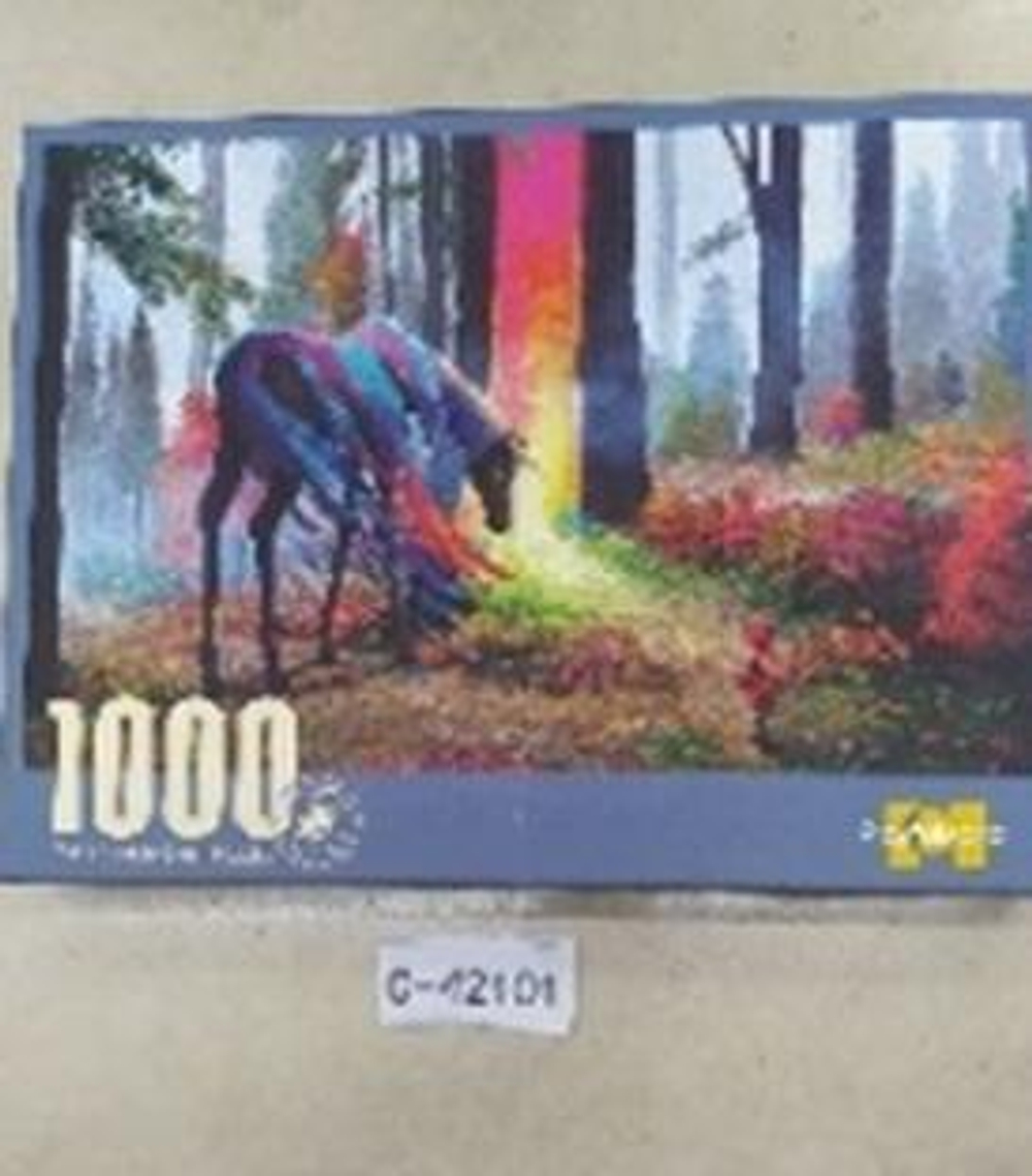 Пазл Малыш и лошадь 1000эл., коробка C-42101