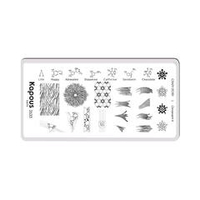 3 Kapous Professional Nails Пластина для стемпинга, Ornament 4 ,
