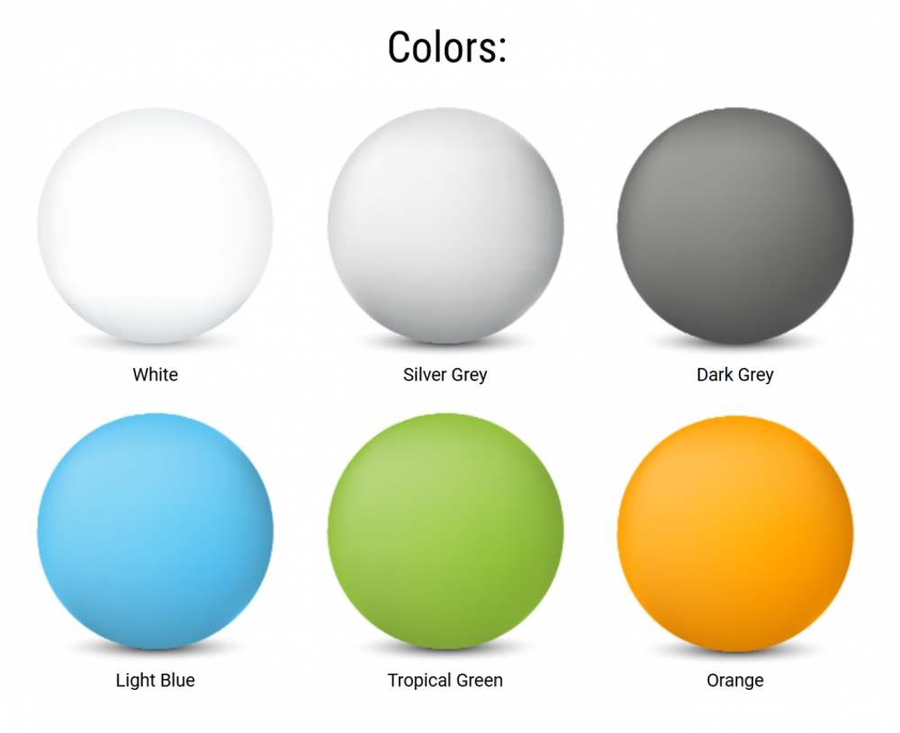 Стул пластиковый Siesta Contract Lucca, серебристый