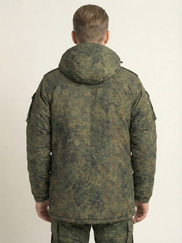 Бушлат ВКБО зеленая цифра (ткань таслан)