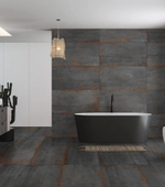 Глазурованный керамогранит Copper Metal 60x120 см 1.44 м² матовый цвет разноцветный
