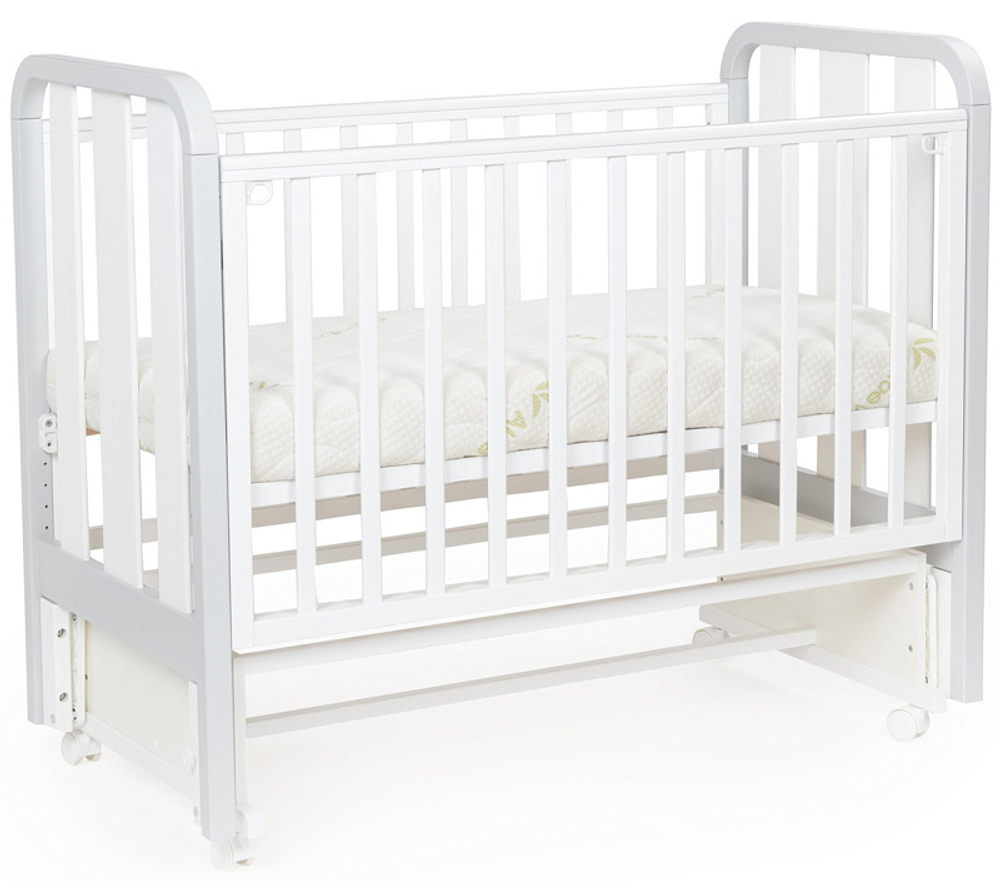 Детская кроватка Bebizaro Heirloom маятник универсальный BZHMMU/05/WH/GR White/Grey