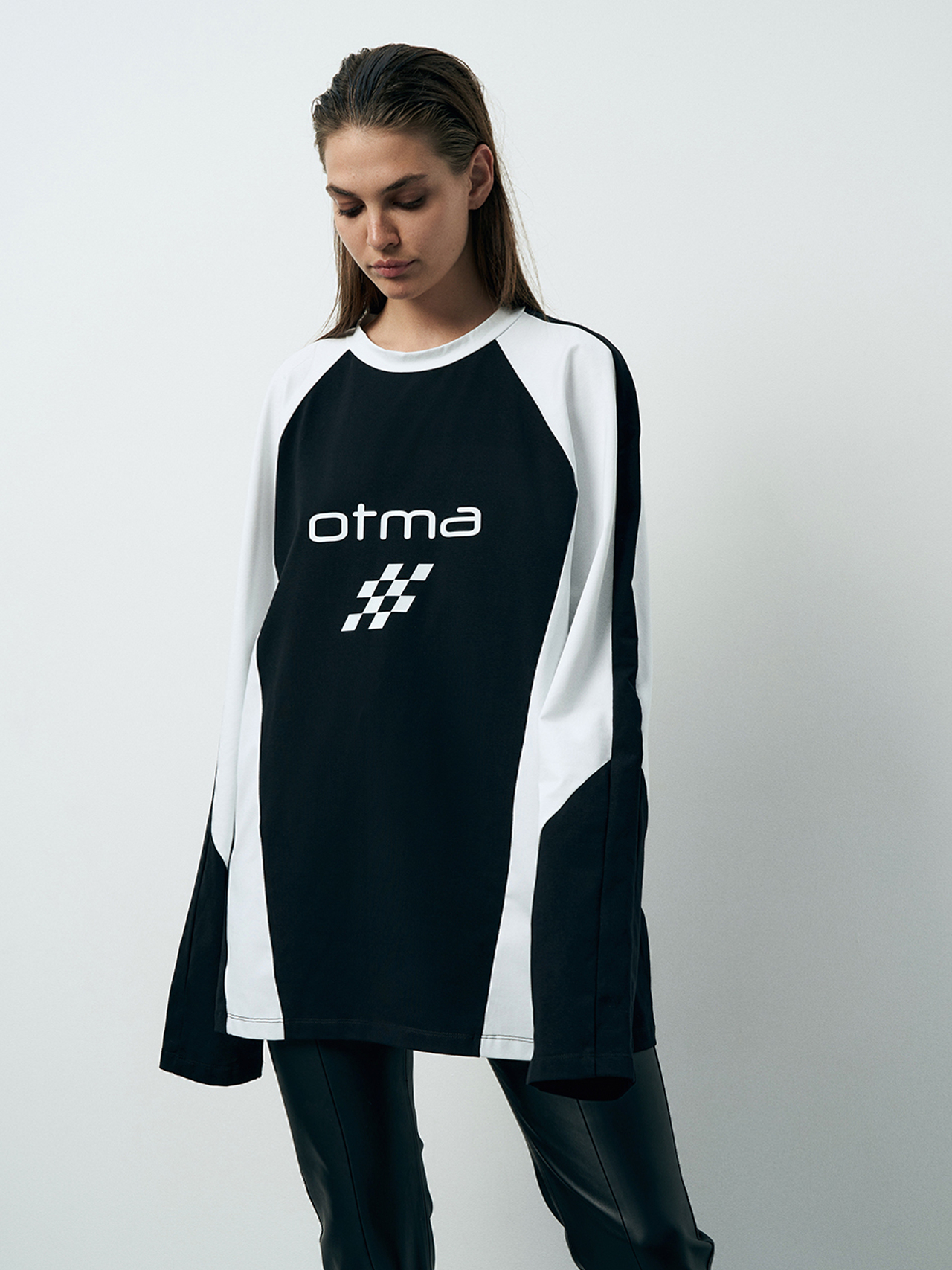 Лонгслив черный "MOTOCROSS"