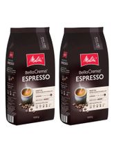 Кофе в зернах Melitta Bella Crema Espresso, 1 кг, 2 шт