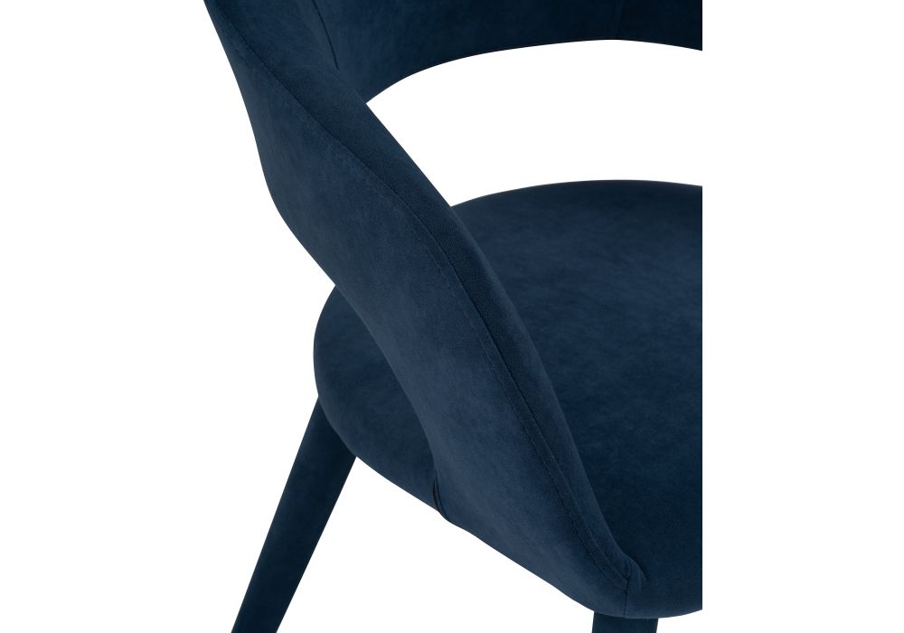 Стул на металлокаркасе Торган с чехлом катания дарк блю