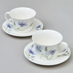 Набор чайный lefard васильки 4 пр. на 2 пер. 250 мл