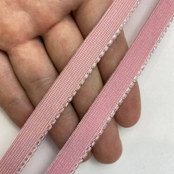 Отделочная резинка становая светло-розовая 10 мм
