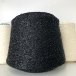 GELIX - Igea; 100% п/а, люрекс; 1350м/100гр; травка мелкая; col.999 чёрный; Есть мал. Бобинка 82гр.