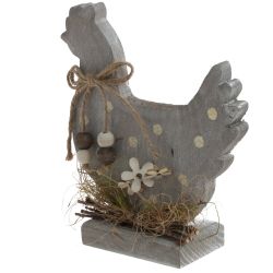 GAEM Фигурка декоративная "Курочка", L16 W5 H18 см