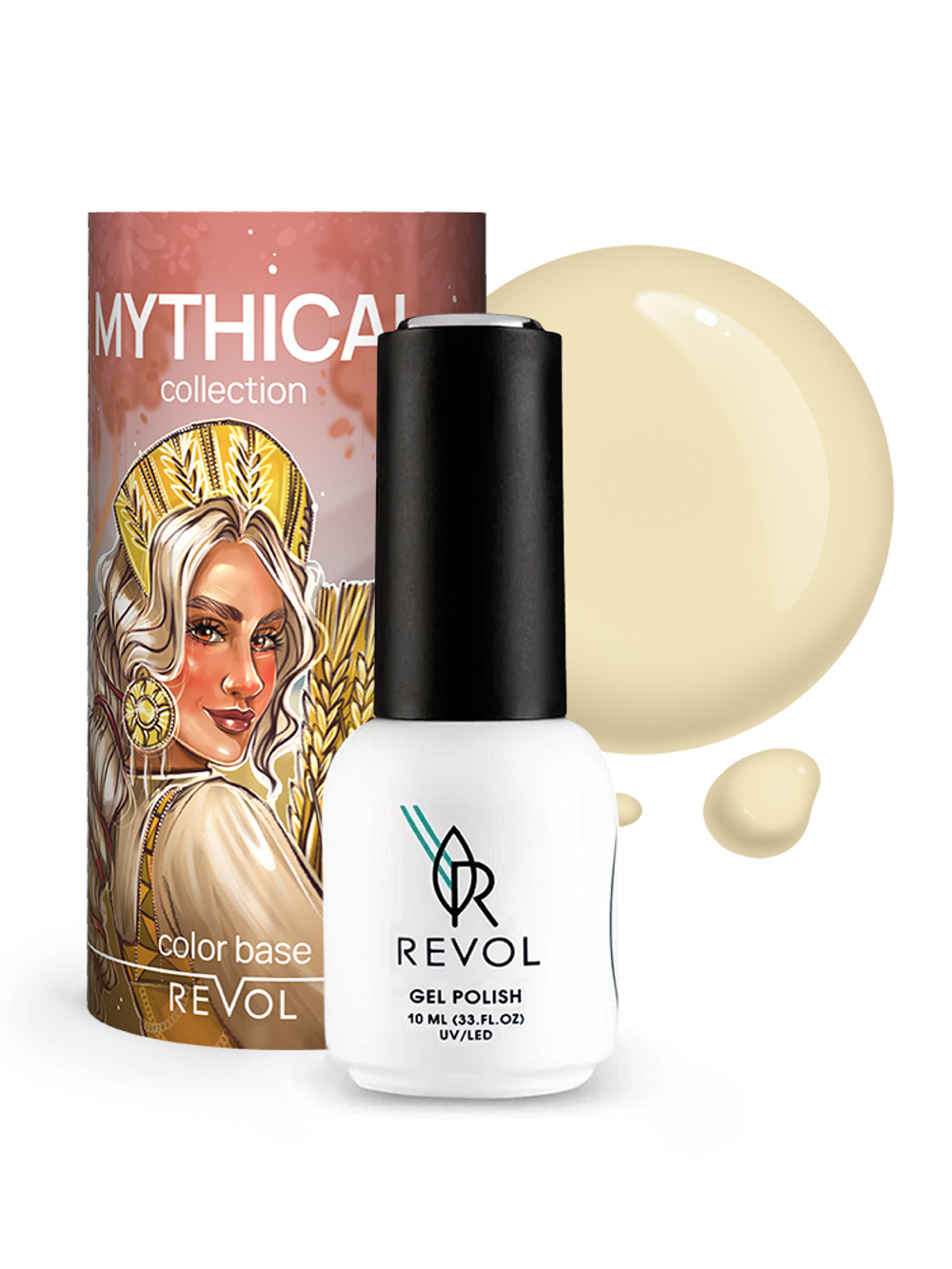 REVOL Гель-лак "Mythical" № 04 Bereginya, 10мл