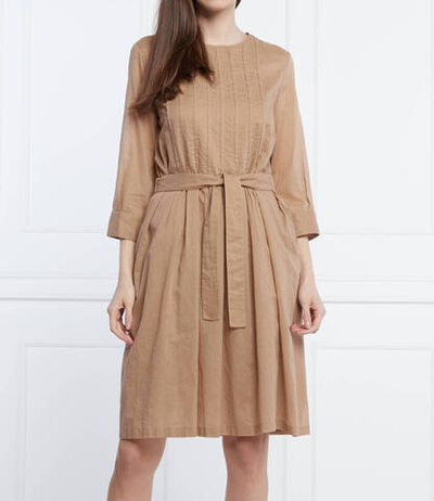 платье Peserico - бежевый(S02147L10A 00481)