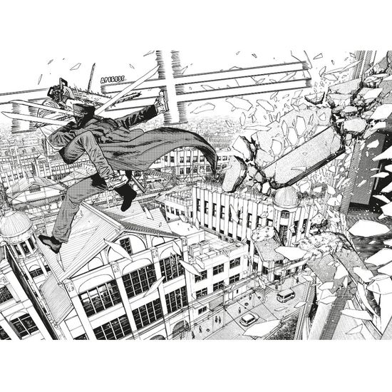 Манга Человек-бензопила. Книга 3. Несовершеннолетний. Бум-бум-бум