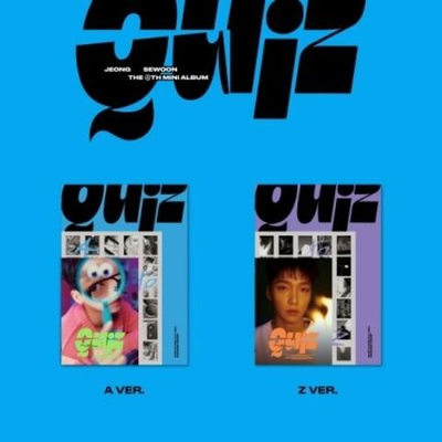 Альбом JEONG SE WOON - QUIZ 6th Mini Album 2 Version SET