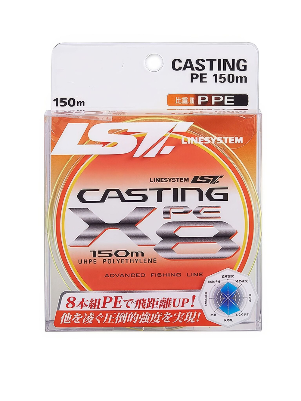 Плетеный шнур для рыбалки LINESYSTEM Casting PE X8 #0.8 (150m) olive
