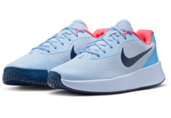 Мужские кроссовки теннисные Nike Vapor Lite 3 - hydrogen blue/midnight navy/hot lava
