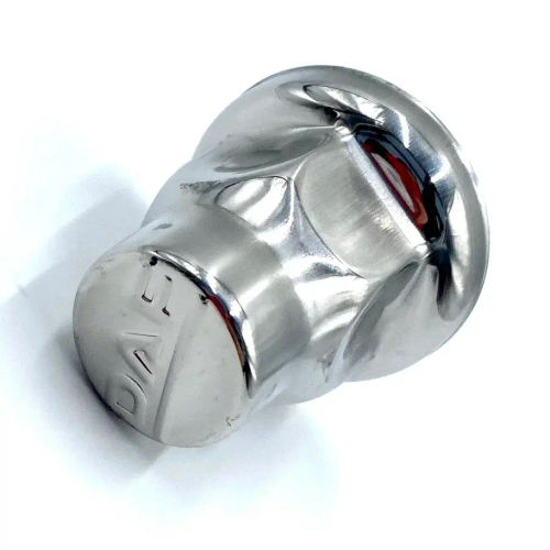 Колпачки на на автомобильную гайку/болт колеса 33мм. DAF, низкие. Нержавеющая сталь. 5 штук в комплекте