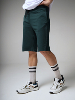 Шорты трикотажные темно-зеленый зеленые Город Горький