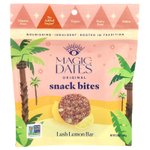 MAGICDATES, Original Snack Bites, лимонный батончик с пышной растительностью, 100 г (3,5 унции)