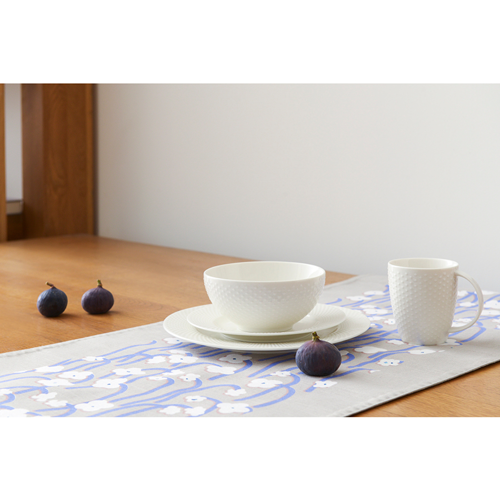 Дорожка на стол с принтом Полярный цветок из коллекции scandinavian touch, 45х150 см