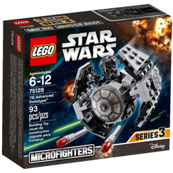 LEGO Star Wars: Усовершенствованный прототип истребителя TIE 75128 — TIE Advanced Prototype — Лего Звездные войны Стар Ворз