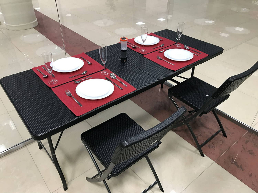 Складной стол T180 Black EasyTable