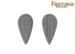 Crucifix Almond Shields (12pcs.)