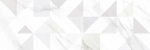 Настенная плитка Alma Ceramica TWU93IBR17R Iceberg 30x90 белая глянцевая с орнаментом