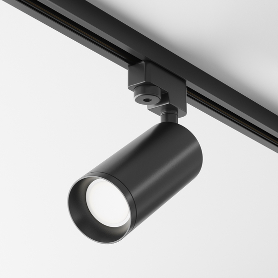 Трековый светильник для однофазного шинопровода Maytoni Unity Focus TR004-1-GU10-B