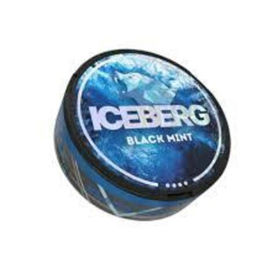ICEBERG BLACK MINT (75 МГ) - ТЕРПКАЯ МЯТА
