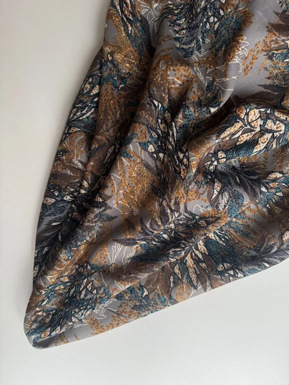 Ткань для шитья 2,5 м штапель вискоза принт