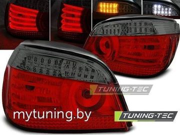 Задние фонари Bmw 5 E60 red white led
