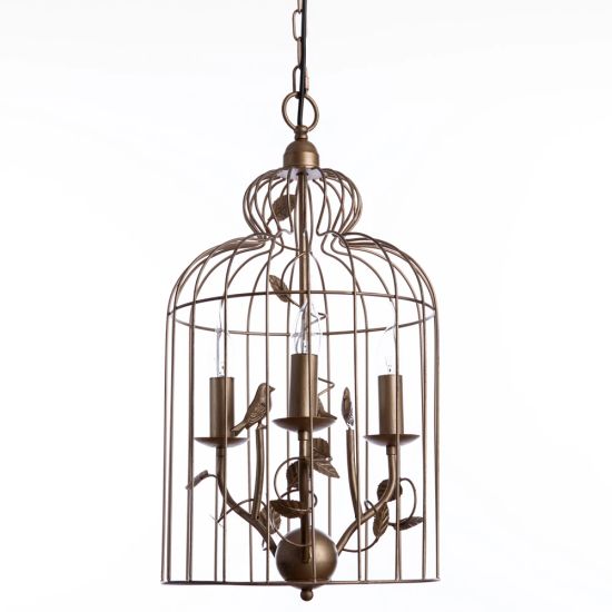 Подвесная люстра Arte Lamp GABBIA A1865SP-3BG