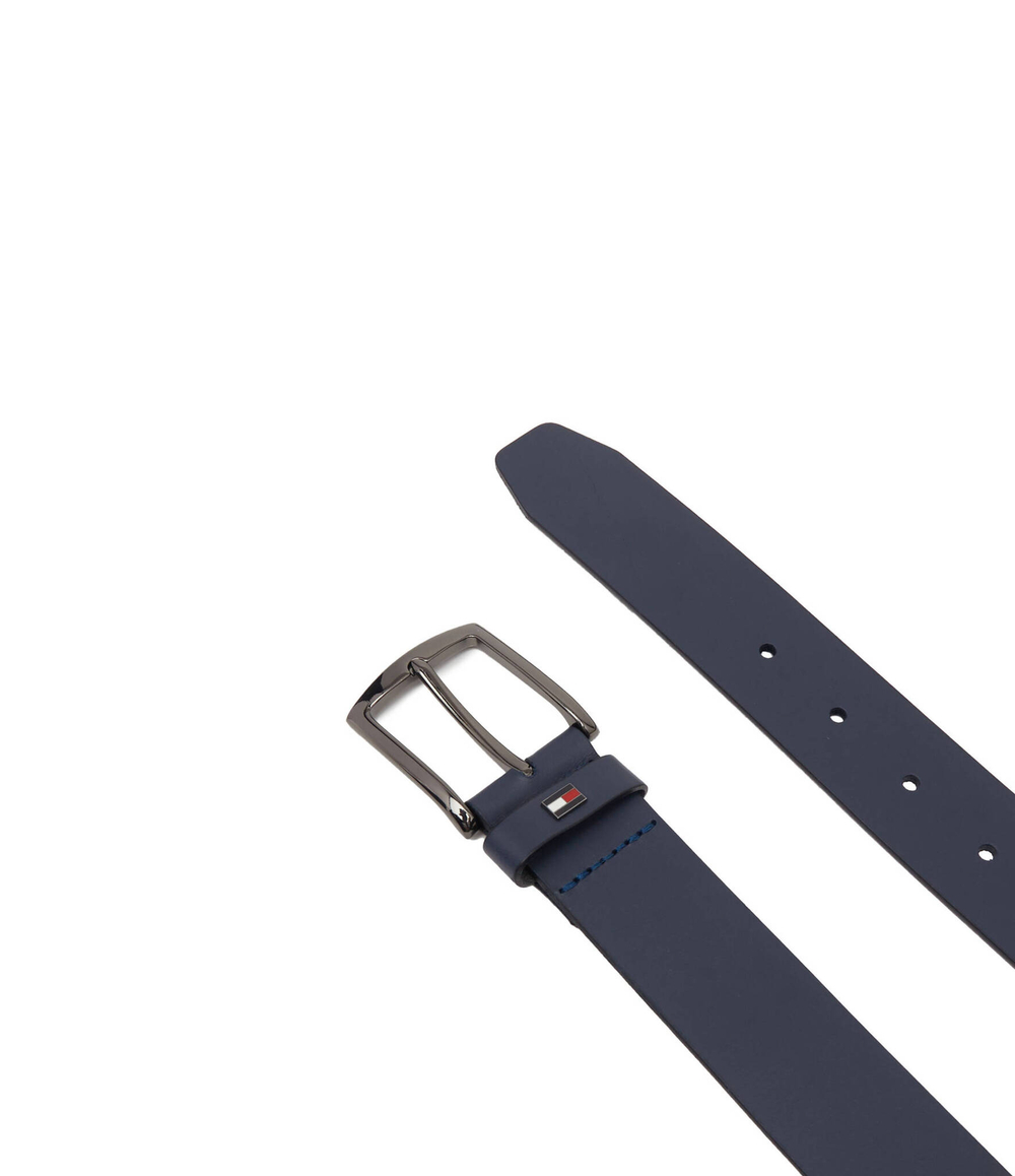 Кожаный ремень DENTON 3.5 EXT Tommy Hilfiger - темно-синий(AM0AM11455)
