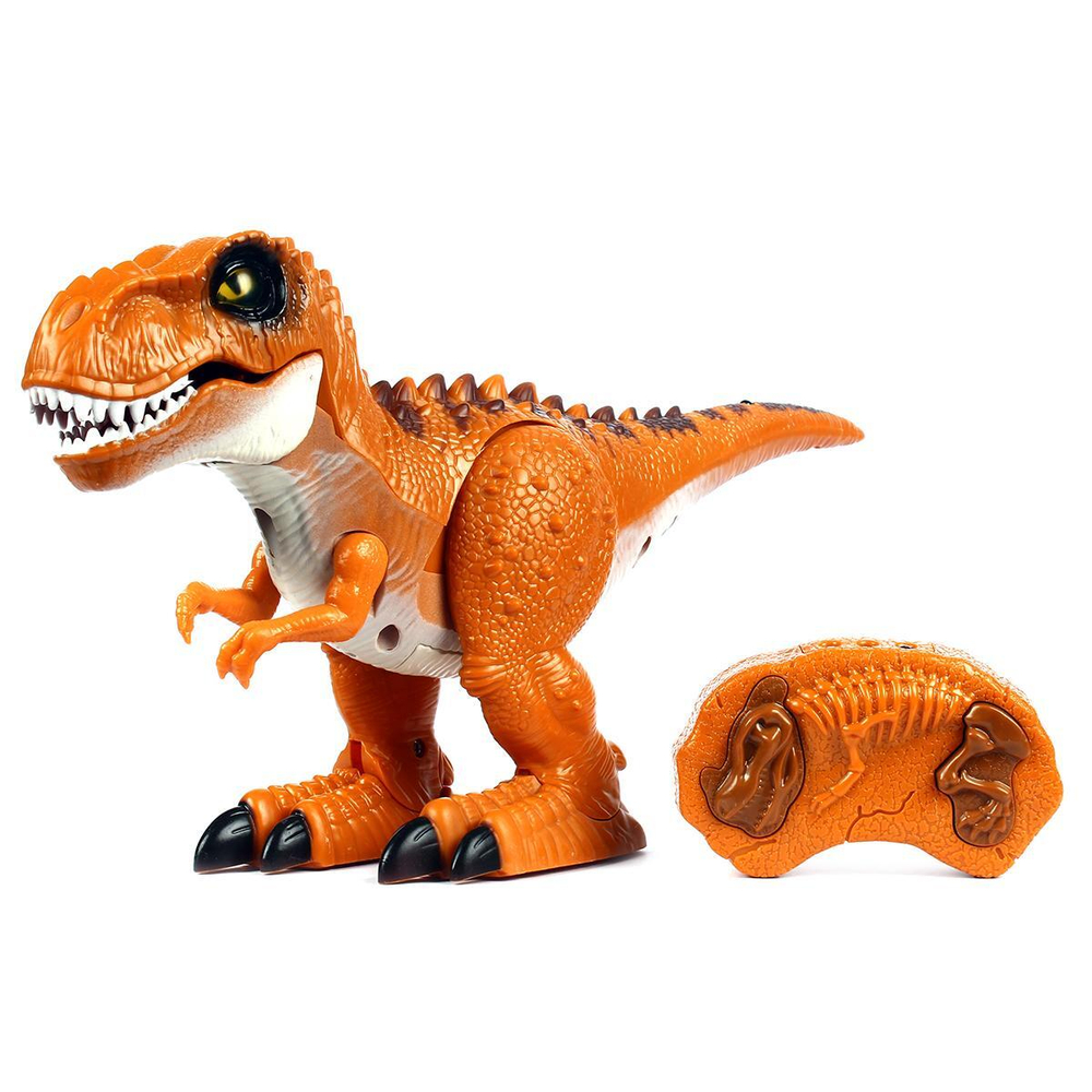 Интерактивная игрушка Junfa Динозавр Малыш Рекс на радиоуправление