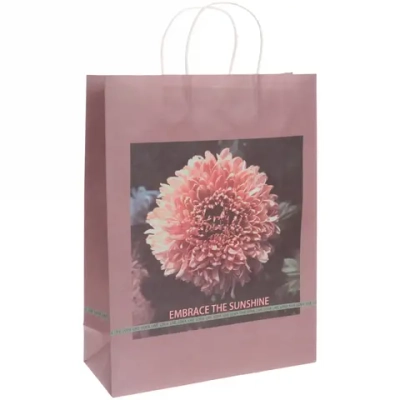 Пакет подарочный «Цветочное настроение» 40*30*12 см