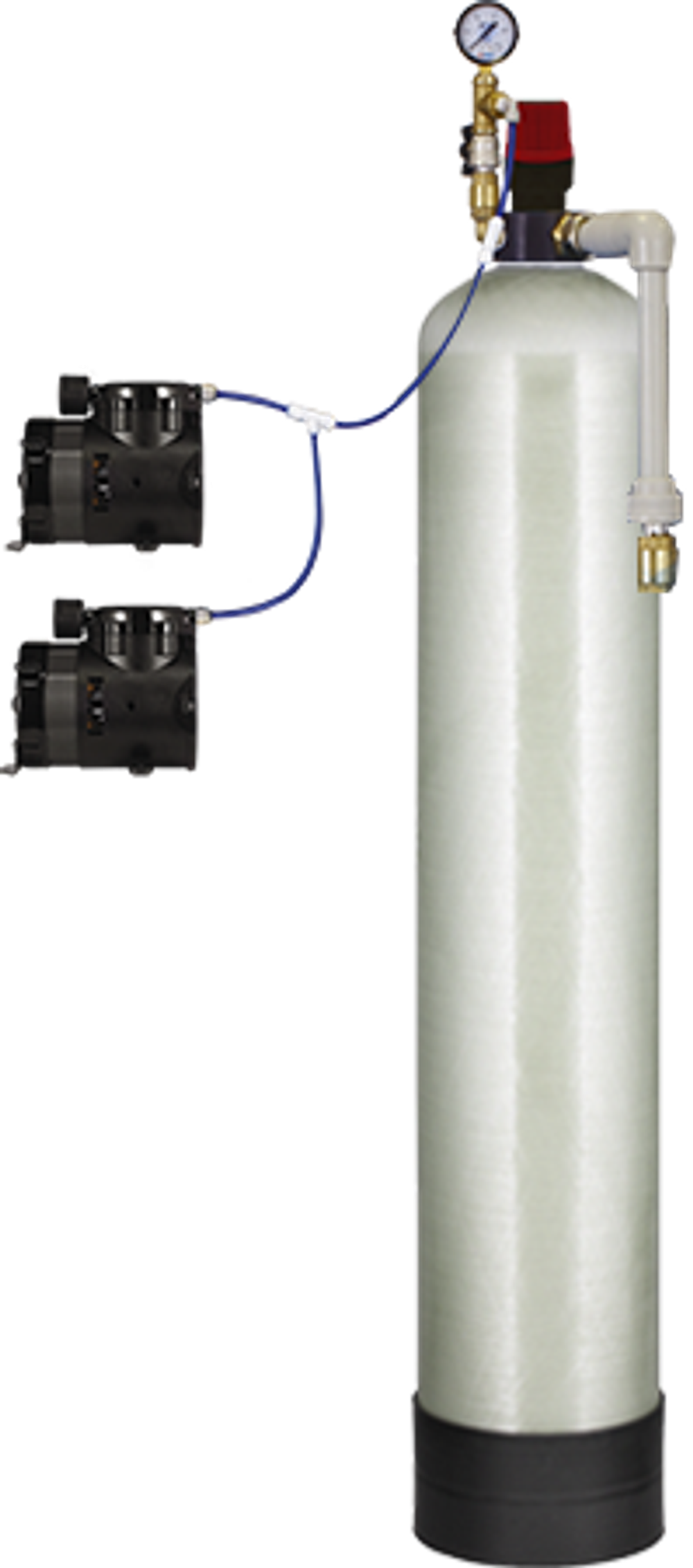 Система напорной аэрации WiseWater 1.5" 2хLP, KAC2 WWAP-1865 AP(х2-1.5")BK